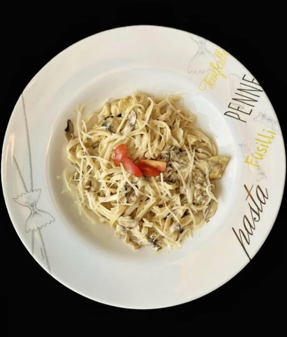Паста С курицей 