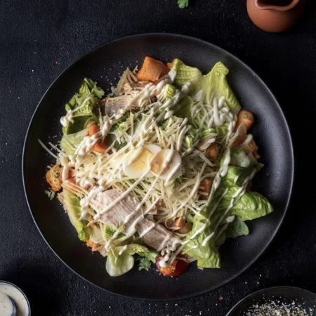 Салат Цезарь с курицей 