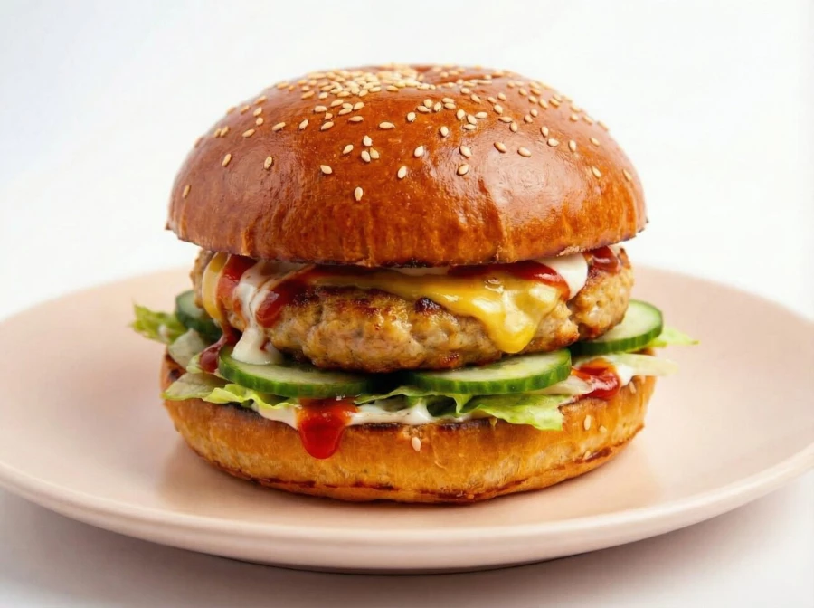 Бургер с курицей