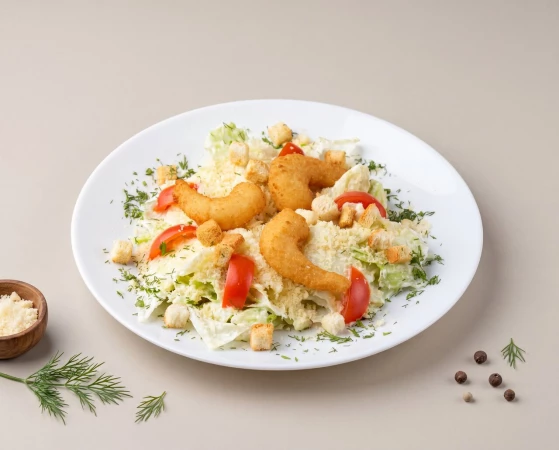 Цезарь с креветками
