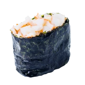 Гункан с креветкой тигровой