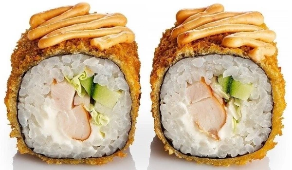 Горячий с курицей (8шт)