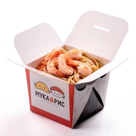 WOK c креветками