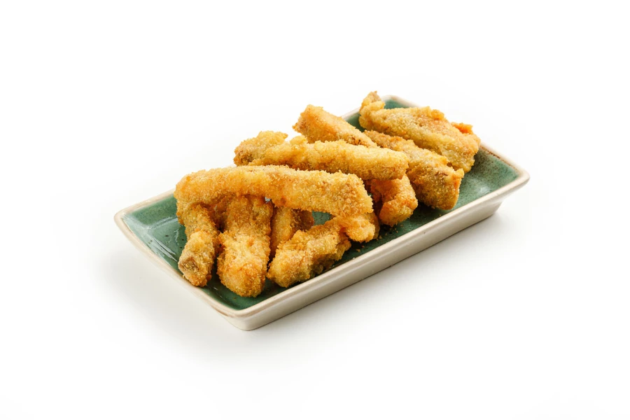 Куриные кусочки в кляре