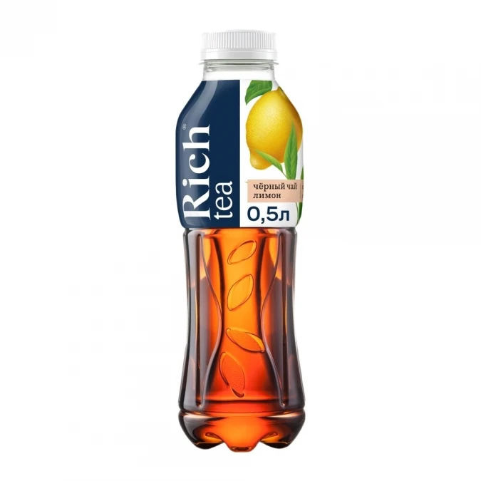 Rich Черный чай лимон, 0.5