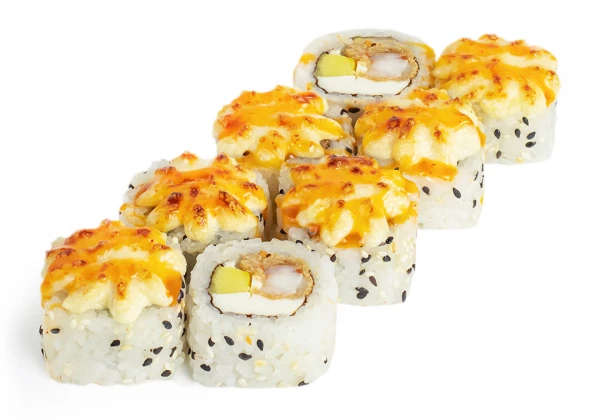 Тропик с креветкой запеченный