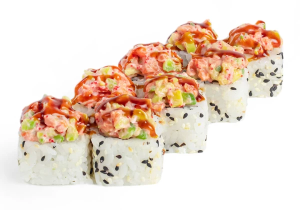 Тартар с лососем