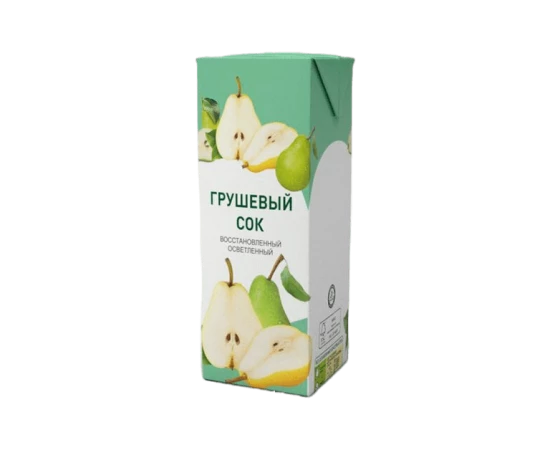 Сок яблоко-персик