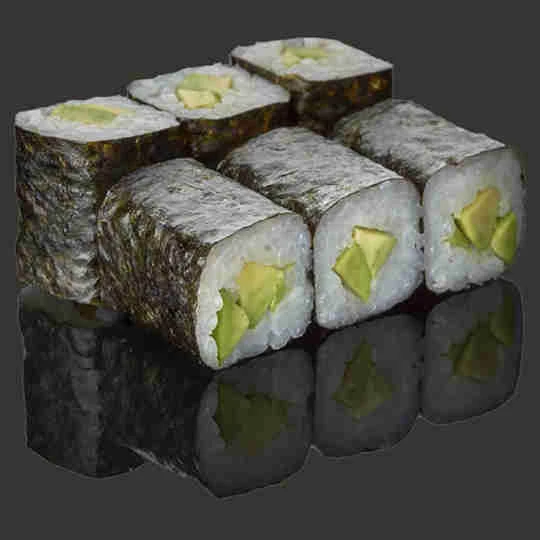 Мини ролл с огурцом