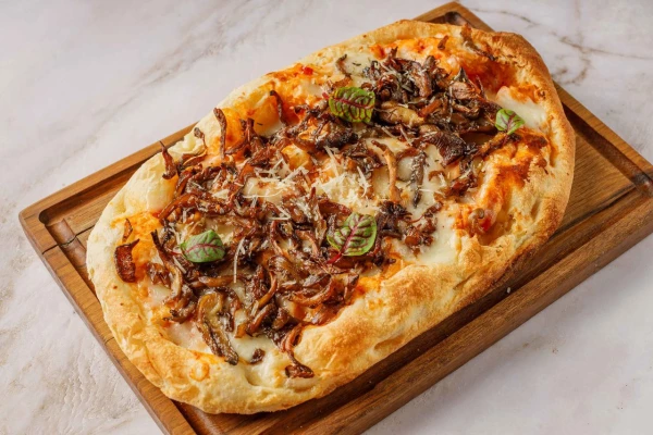 Грибная с вешенками и сливочным соусом