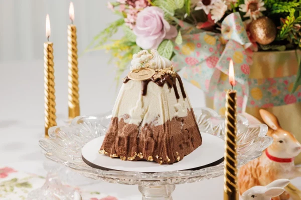 Творожная пасха "Три шоколада"