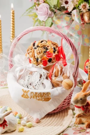 Маленькая пасхальная корзина