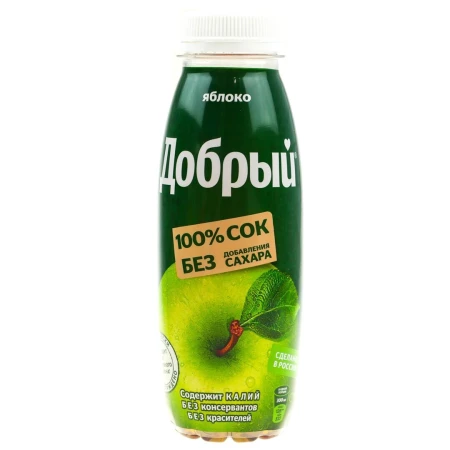 ДОБРЫЙ ЯБЛОКО СОК 0.3л.
