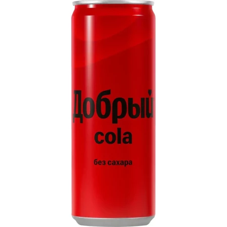0,33Л ГАЗ НАП ДОБРЫЙ КОЛА БЕЗ САХАРА