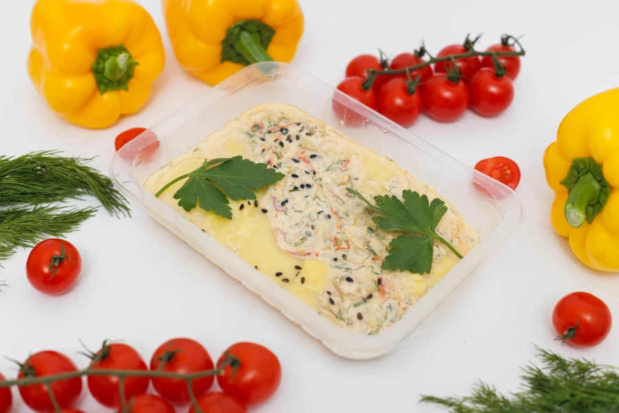 Фрикасе из трески с картофельным пюре