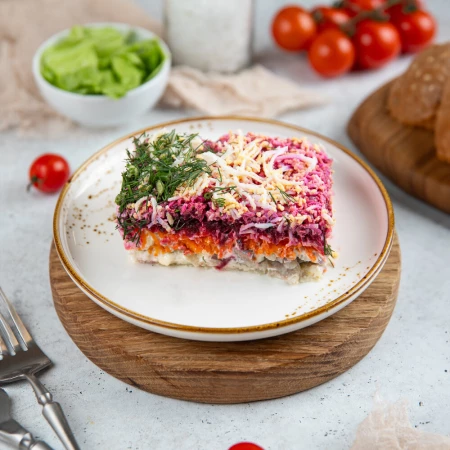 Салат «Селедка под шубой» классическая 