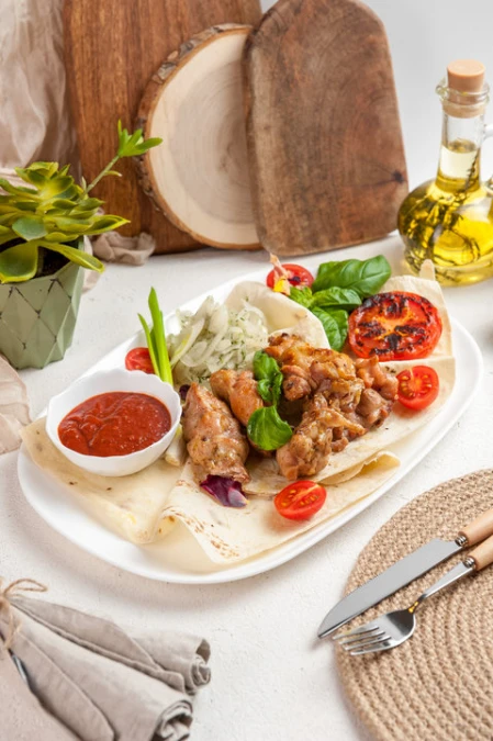Шашлык из курицы 