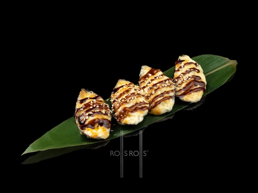 Мидии Киви под сырным соусом