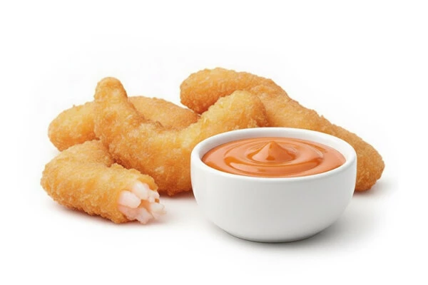 Креветки с соусом Спайси