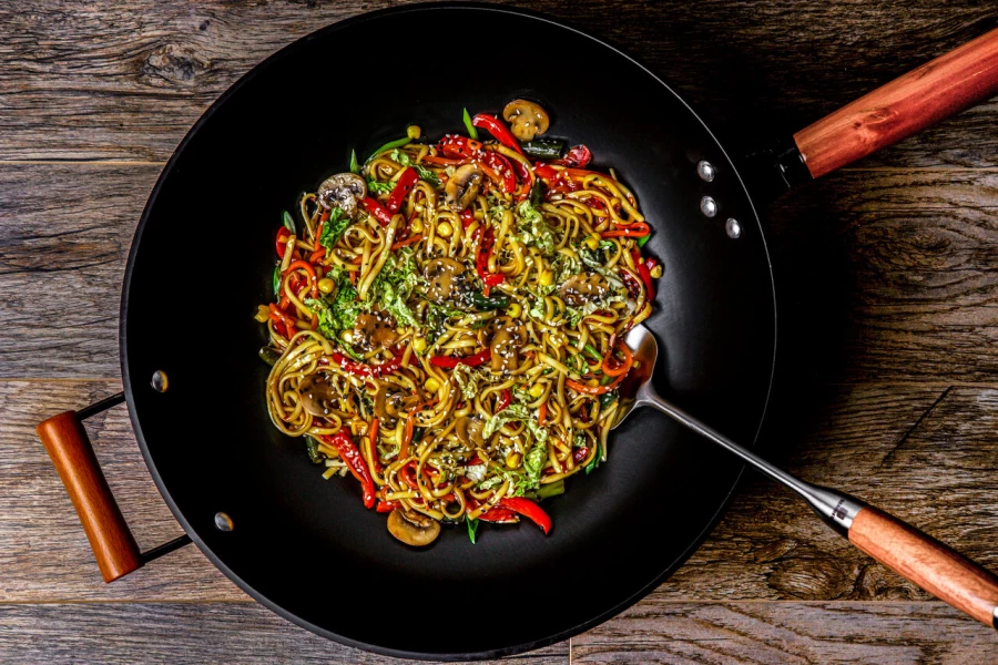 WOK с овощами