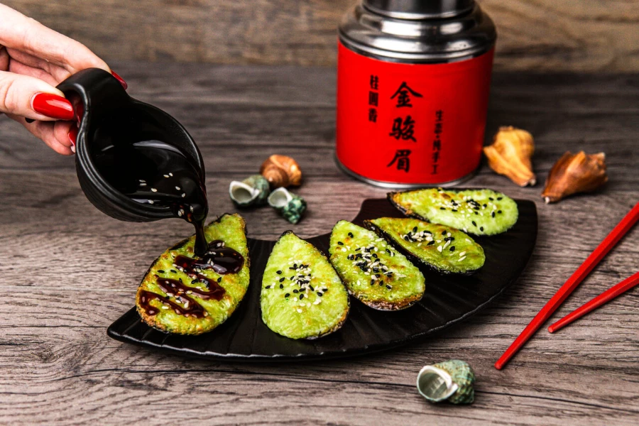 Мидии васаби