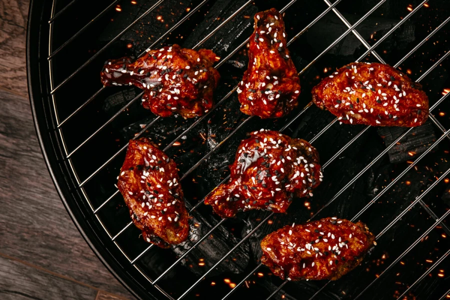 Крылышки барбекю