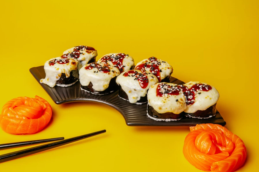 ролл Сяке Каджи