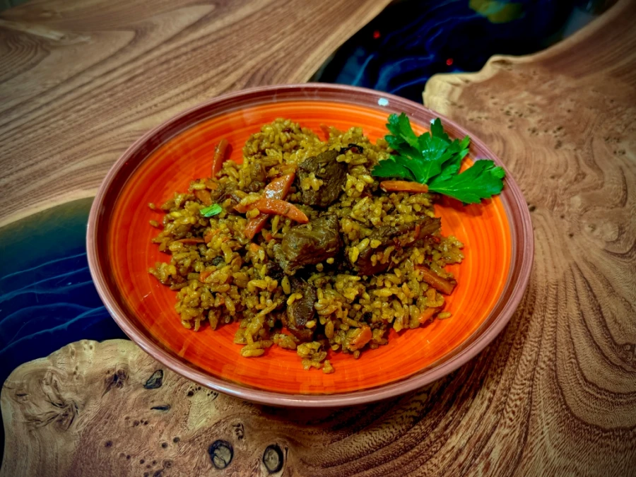 Плов с курицей