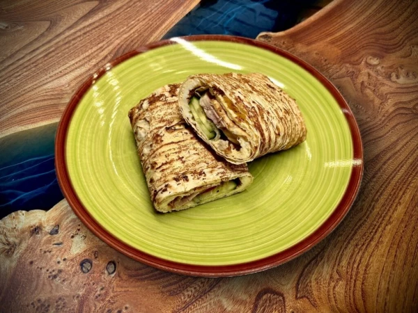 Шаурмя с куриным рулетом