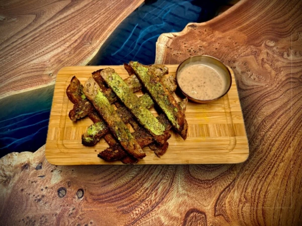 Гренки чесночные