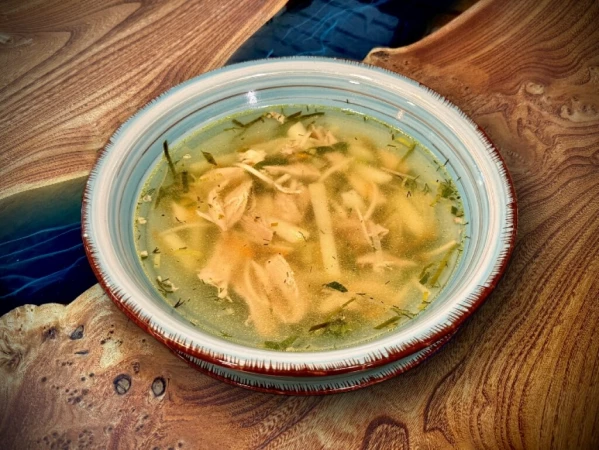 Суп куриный