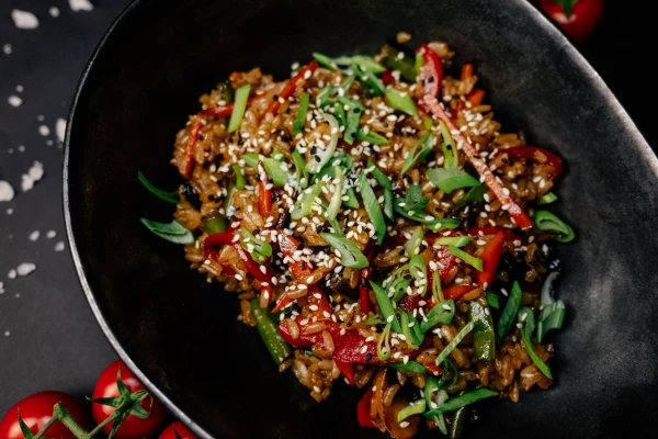 Рис с овощами