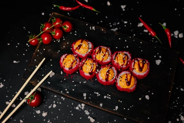 Калифорния лосось спайси