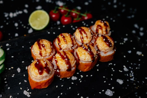 Лосось гриль