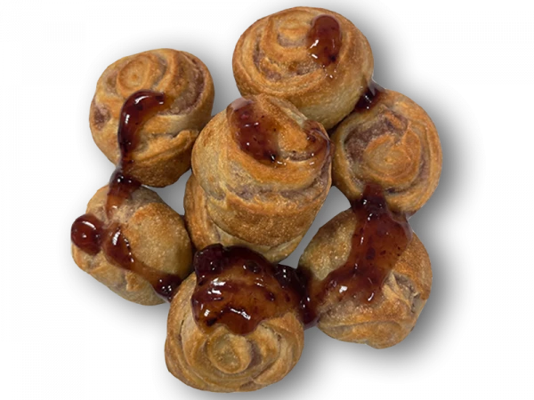 Пелиболлы с малиной