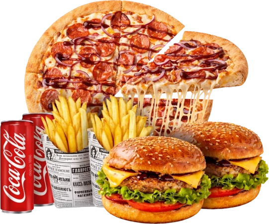 Бургер комбо