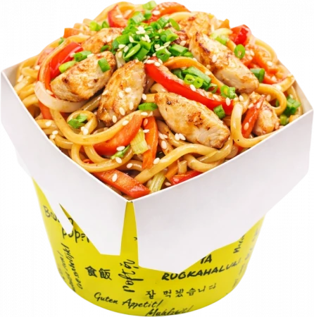 Wok с курицей