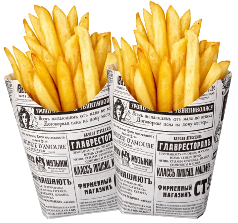 Двойная картошка фри