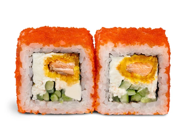 XL Калифорния с лососем темпура 5 шт 