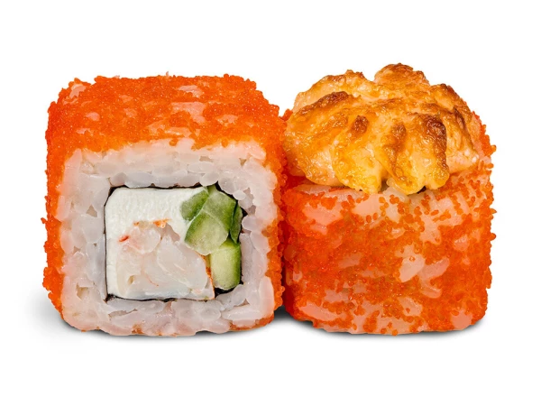 Запеченный с креветкой 8 шт