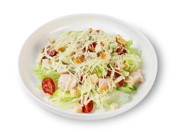 Салат Цезарь с курицей