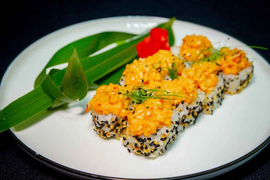 Ролл "Филадельфия с крабом"