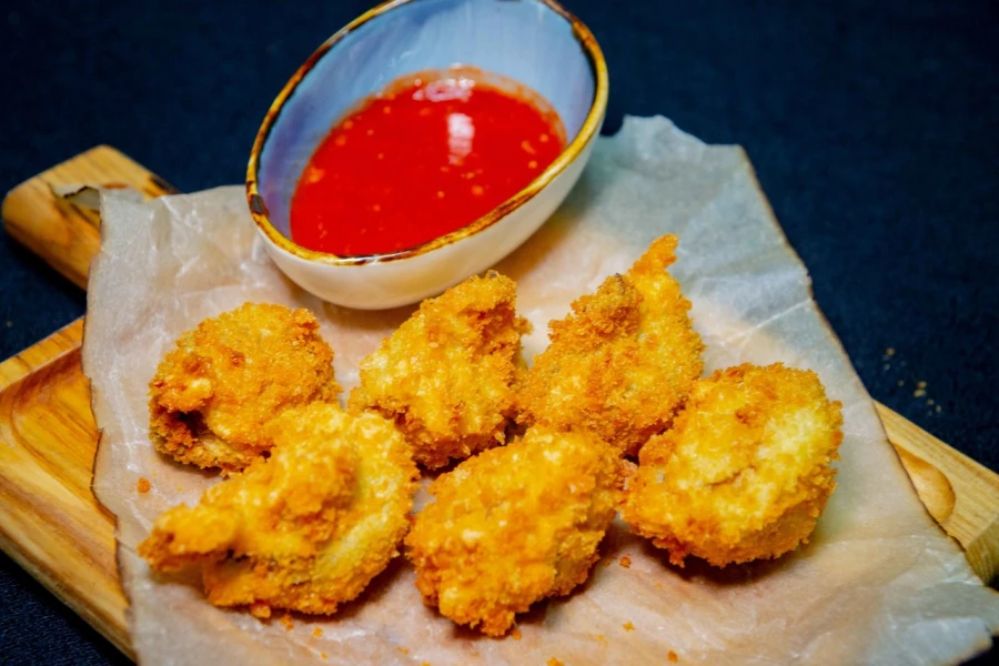 Баскет с шампиньонами