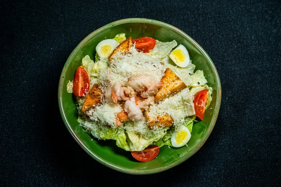 Цезарь с креветками