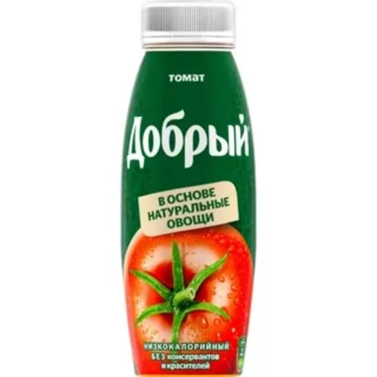 Сок томатный 0.2 лит. бутылка