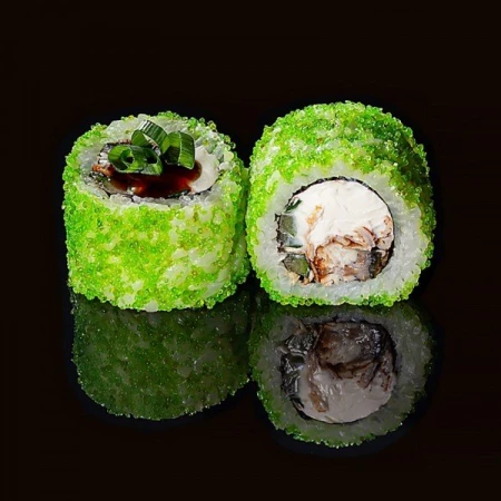 Угорь с омлетом