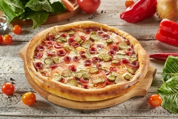 "Охотничья" пицца 22 см