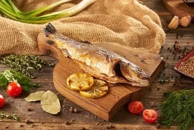 Сибас на гриле