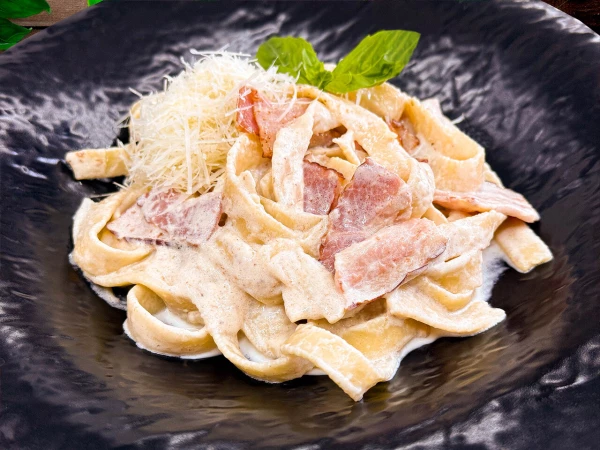 Паста тальятелле Карбонара