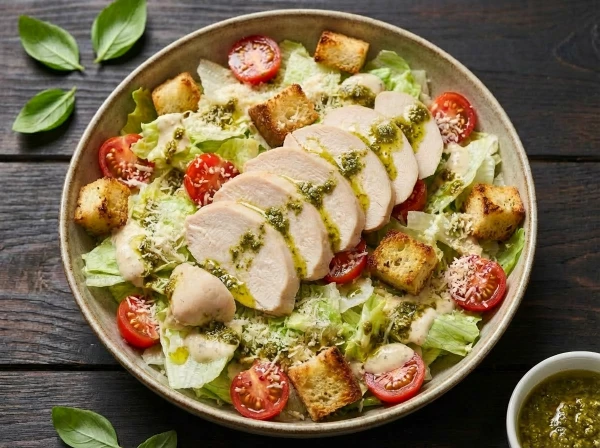 Цезарь с курицей су-вид